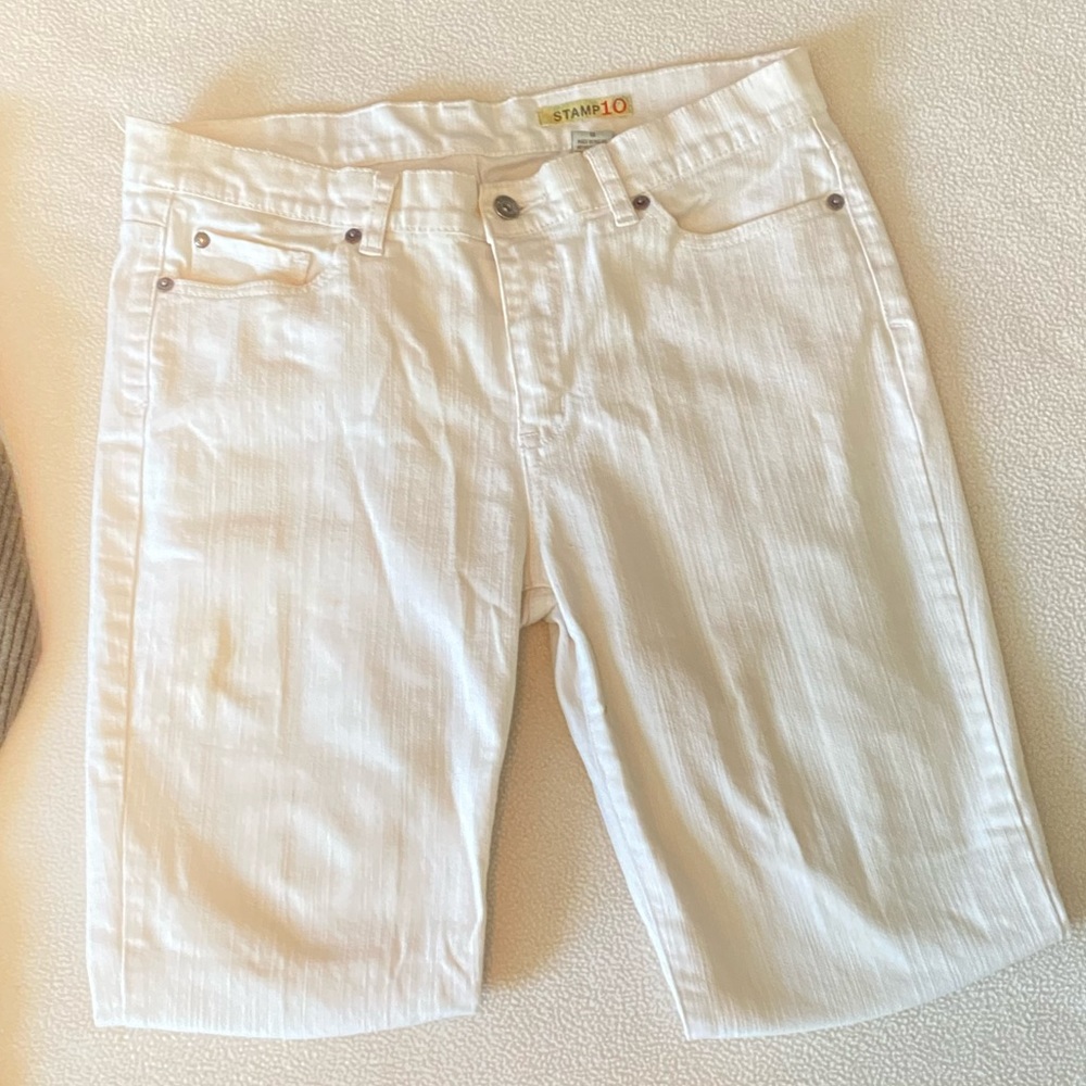 🔴 5 for 20$ - Stamp10 Size12 white pants